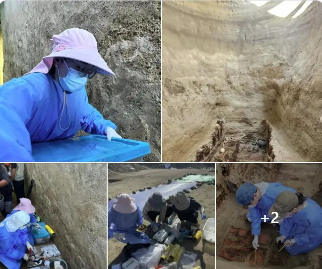 RESEARCH WORK HAS BEEN CARRIED OUT TO PRESERVE THE XIANBI PERIOD BUNKHANT TOMB